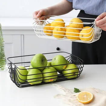 Iron Art Line Article Metal Basket Desktop Hollow Fruit Bread Sundries Finishing Basket Creative Nordic Decoration Organizer
Iron Art Line Article Metal Basket Desktop Hollow Fruit Bread Sundries Finishing Basket Creative Nordic Decoration Organizer