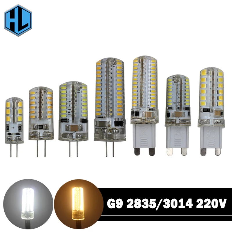 G9 G4 LED Corn Bulb SMD 2835 3014 LED Lamp AC220V DC12V 3W 7W 9W 10W 12W LED Light Corn Light Bulb Replace Halogen Lamp
G9 G4 LED Corn Bulb SMD 2835 3014 LED Lamp AC220V DC12V 3W 7W 9W 10W 12W LED Light Corn Light Bulb Replace Halogen Lamp