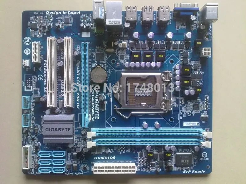original motherboard for Gigabyte GA-H55M-S2 DDR3 LGA 1156 H55M-S2 for I3 I5 I7 8G H55 Desktop motherboard Free shipping
original motherboard for Gigabyte GA-H55M-S2 DDR3 LGA 1156 H55M-S2 for I3 I5 I7 8G H55 Desktop motherboard Free shipping