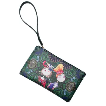Women's Waterproof Coin Purse Fashion PU Polyester Casual Characters Embossing Hard Envelope Standard Wallets Clutch Sac
Women's Waterproof Coin Purse Fashion PU Polyester Casual Characters Embossing Hard Envelope Standard Wallets Clutch Sac