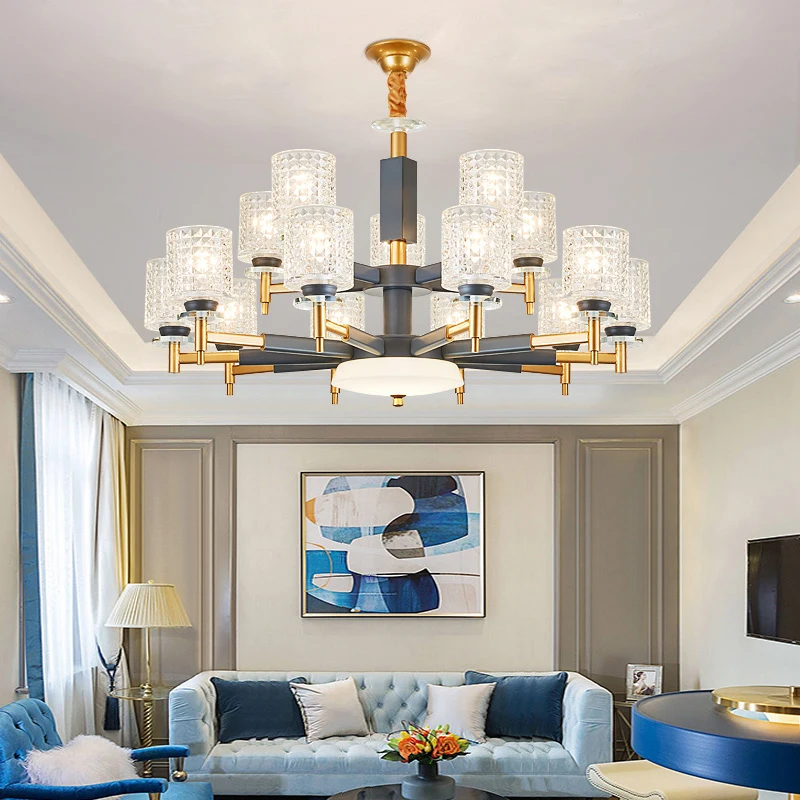 Modern Gold Gray Metal Led Chandeliers Lighting Living Room Glass Led Pendant Chandelier Lights Hanging Lamp Fixture For Bedroom
Modern Gold Gray Metal Led Chandeliers Lighting Living Room Glass Led Pendant Chandelier Lights Hanging Lamp Fixture For Bedroom