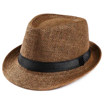 Beach Panama Hat Men Straw Wide Brim Sun Hats For Mens Casual Trilby Gangster Fedora Male Jazz Sombrero Chapeau #YL5
Beach Panama Hat Men Straw Wide Brim Sun Hats For Mens Casual Trilby Gangster Fedora Male Jazz Sombrero Chapeau #YL5