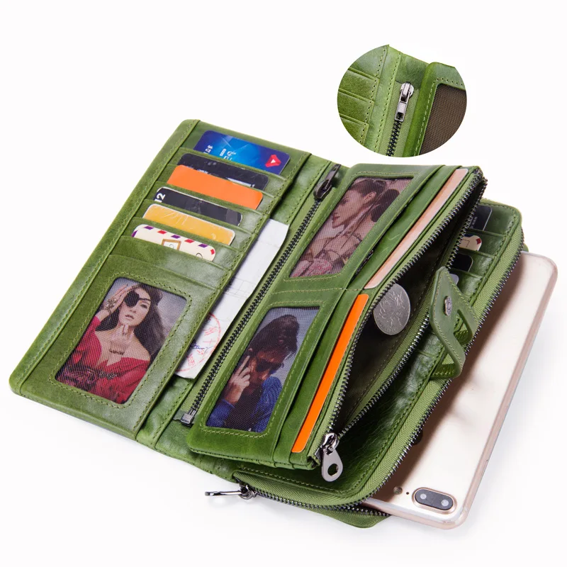 2018 Wallet Brand Genuine Leather Women Wallets Female Card Holder Long Lady Clutch Carteira Feminina Coin Purse
2018 Wallet Brand Genuine Leather Women Wallets Female Card Holder Long Lady Clutch Carteira Feminina Coin Purse
