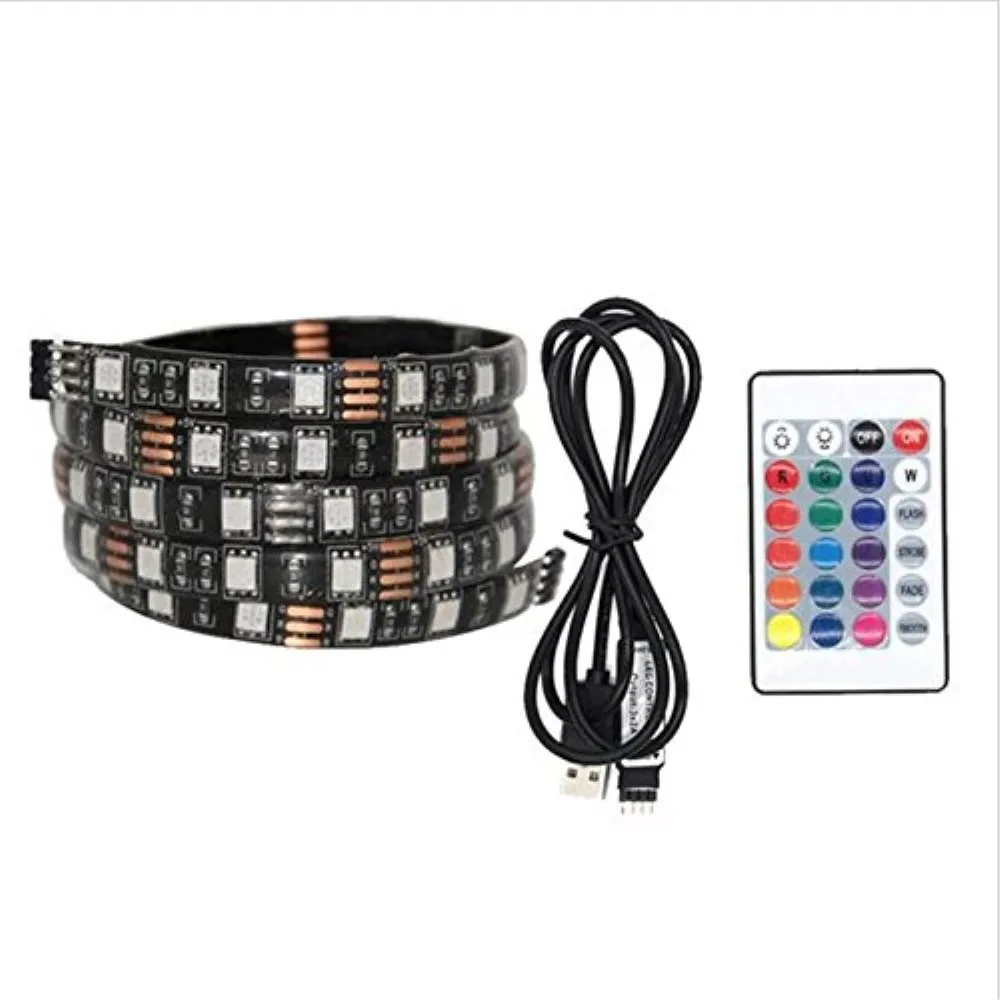 USB Power Supply LED 5050 100/200/500cm waterproof rgb flexible Strip lamp DC 5V TV Background Lighting DIY Decorative Lamp
USB Power Supply LED 5050 100/200/500cm waterproof rgb flexible Strip lamp DC 5V TV Background Lighting DIY Decorative Lamp