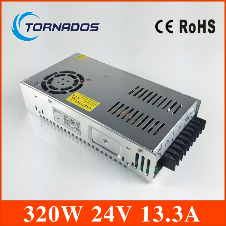 CE approved PFC function 24v 13.3a 320w single output switching power supply high efficiency SMPS SP-320-24
CE approved PFC function 24v 13.3a 320w single output switching power supply high efficiency SMPS SP-320-24
