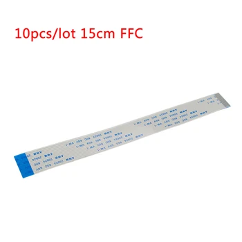 Raspberry Pi Camera Cable 10pcs/lot 15CM FFC Line 15pin Flat Wire Cable for Raspberry Pi 3B+/3/2 Camera
Raspberry Pi Camera Cable 10pcs/lot 15CM FFC Line 15pin Flat Wire Cable for Raspberry Pi 3B+/3/2 Camera
