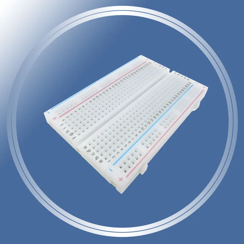 Free Shipping! Quality 400 point mini bread board / breadboard 8.5CM x 5.5CM 400 holes for arduino
Free Shipping! Quality 400 point mini bread board / breadboard 8.5CM x 5.5CM 400 holes for arduino