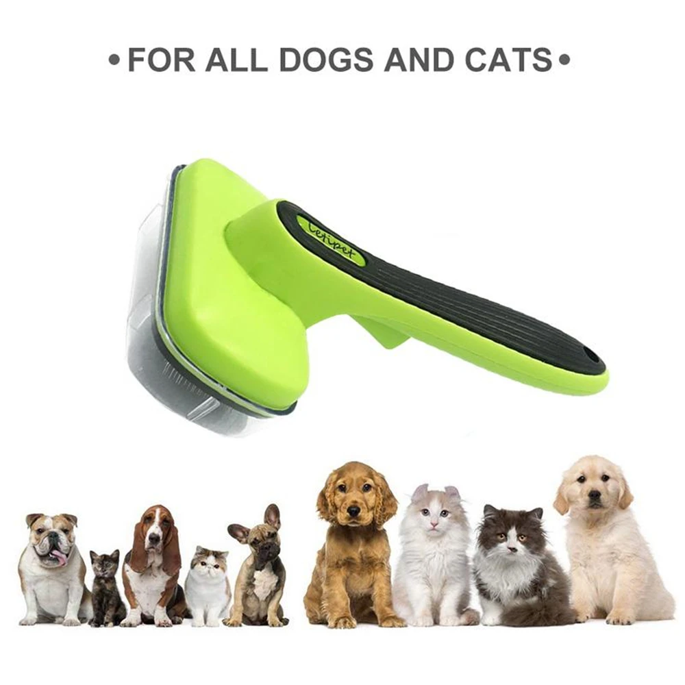 Telescopic Pet Dog Cat Brush Grooming Automatic Hair Remover Comb Deshedding Cleaner Knot Undoing Groomer Brush Message Pet Comb
Telescopic Pet Dog Cat Brush Grooming Automatic Hair Remover Comb Deshedding Cleaner Knot Undoing Groomer Brush Message Pet Comb