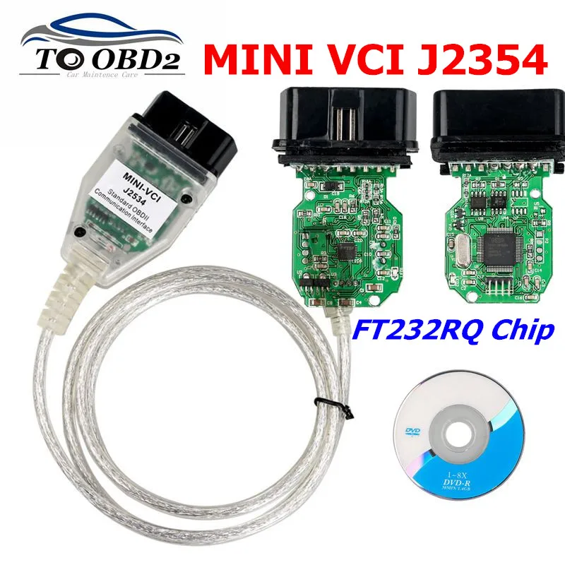 MINI VCI V14.20.019 Latest Version FTDI FT232RQ Chip High Performance OBD SAEJ2534 For Toyota/for Lexus MINI-VCI TIS Techstream
MINI VCI V14.20.019 Latest Version FTDI FT232RQ Chip High Performance OBD SAEJ2534 For Toyota/for Lexus MINI-VCI TIS Techstream