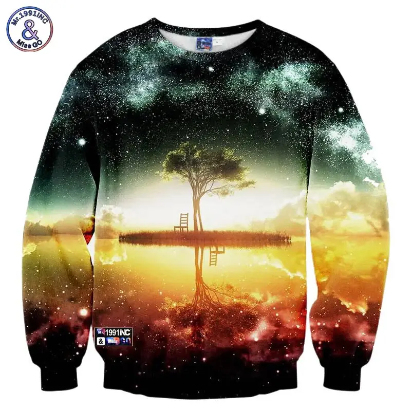Mr.1991INC Space/galaxy 3d sweatshirt men 3d hoodies harajuku style funny print nightfall trees hombre sudadera
Mr.1991INC Space/galaxy 3d sweatshirt men 3d hoodies harajuku style funny print nightfall trees hombre sudadera