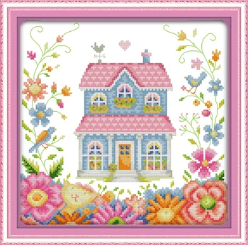 The Garden Shed Needlework Dmc Cross Stitch Landscape Handmade Crafts Embroidery Threads Wall Decor Printed Cross Stitch Scenery
The Garden Shed Needlework Dmc Cross Stitch Landscape Handmade Crafts Embroidery Threads Wall Decor Printed Cross Stitch Scenery