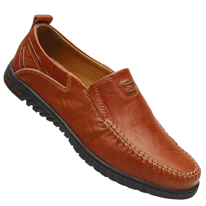 Big Size 37-46 High Quality Genuine Leather Men Shoes Soft Moccasins Loafers Fashion Brand Men Flats Comfy Driving Shoes
Big Size 37-46 High Quality Genuine Leather Men Shoes Soft Moccasins Loafers Fashion Brand Men Flats Comfy Driving Shoes