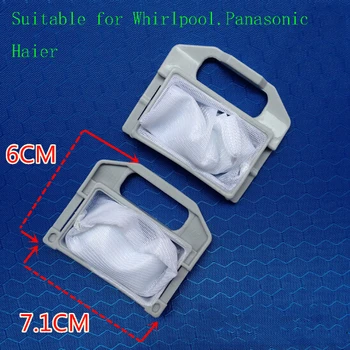 2PCS Washing Machine Partswater filter bag drum bag suitable for Whirlpool Haier LG Panasonic
2PCS Washing Machine Partswater filter bag drum bag suitable for Whirlpool Haier LG Panasonic