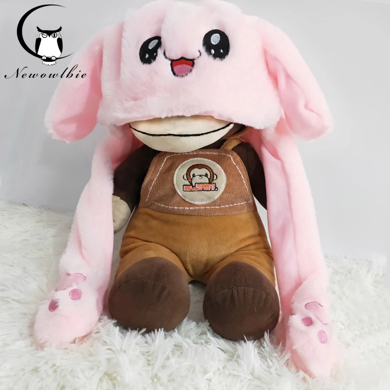 2019 fashion shaking head cap rabbit ears plush sweet cute airbag cap ears movable luminous net red hat
2019 fashion shaking head cap rabbit ears plush sweet cute airbag cap ears movable luminous net red hat