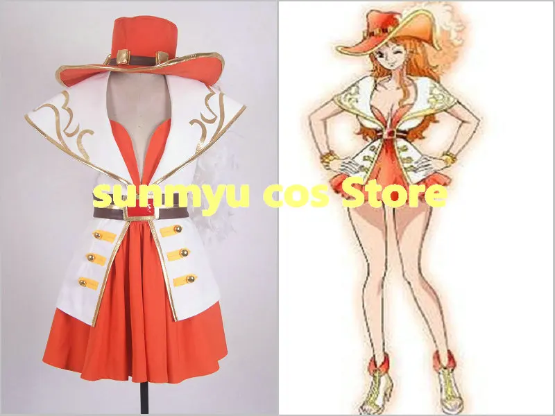 Free Shipping!One Piece Nami Grandline Lady 15th Anniversary Cosplay Costume ,Size Customizable,Halloween Wholesale
Free Shipping!One Piece Nami Grandline Lady 15th Anniversary Cosplay Costume ,Size Customizable,Halloween Wholesale