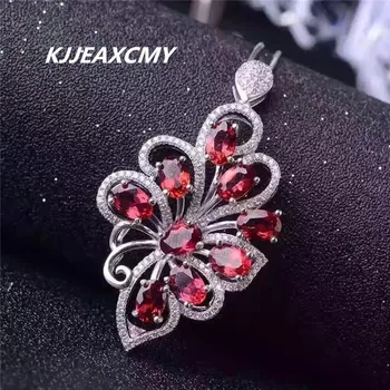 KJJEAXCMY boutique jewelry, natural garnet, female necklace, pendant, 925 sterling silver, silver ornaments
KJJEAXCMY boutique jewelry, natural garnet, female necklace, pendant, 925 sterling silver, silver ornaments