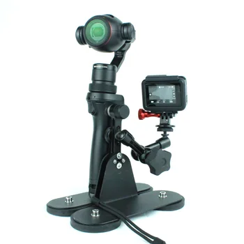 Magnetic camera car mount for GOPRO HERO and DJI OSMO with rubber protection and isolation 
Magnetic camera car mount for GOPRO HERO and DJI OSMO with rubber protection and isolation