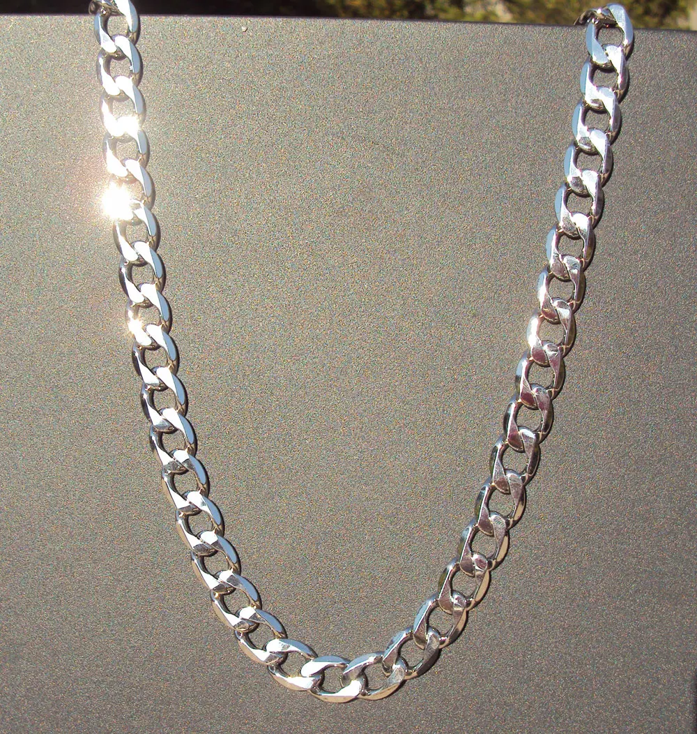 Solid 14 Carat White SOLID Gold FINISH FINISH Mens Necklace Chain Birthday Valentine Gift valuable
Solid 14 Carat White SOLID Gold FINISH FINISH Mens Necklace Chain Birthday Valentine Gift valuable