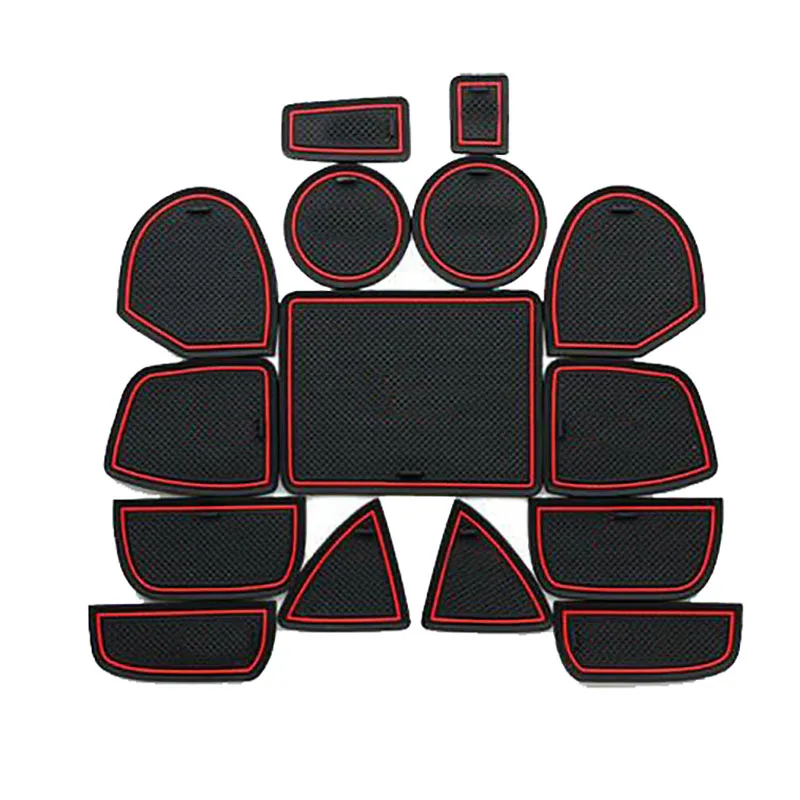 15PCS Anti-Slip Gate Slot Mat Rubber Coaster for Jeep Grand Cherokee 2011-2014 2015 2016 2017 2018 WK2 Accessories Stickers
15PCS Anti-Slip Gate Slot Mat Rubber Coaster for Jeep Grand Cherokee 2011-2014 2015 2016 2017 2018 WK2 Accessories Stickers