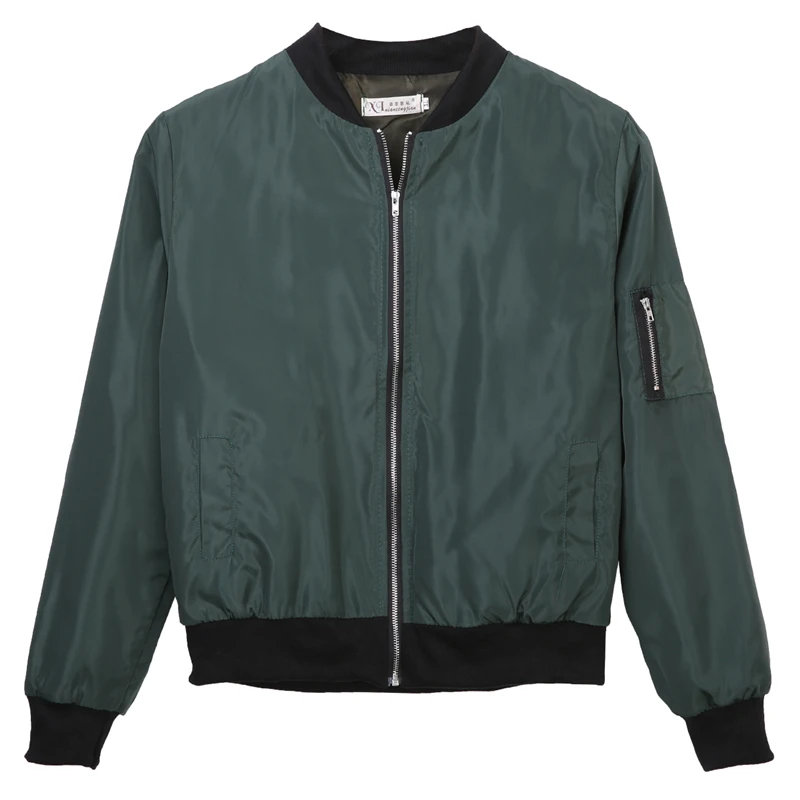 Army Green Black Red Bomber Jacket Women 2019 Autumn O-Collar Classic Simple Jacket Veste Femme Manche Longue Korean Cardigan
Army Green Black Red Bomber Jacket Women 2019 Autumn O-Collar Classic Simple Jacket Veste Femme Manche Longue Korean Cardigan
