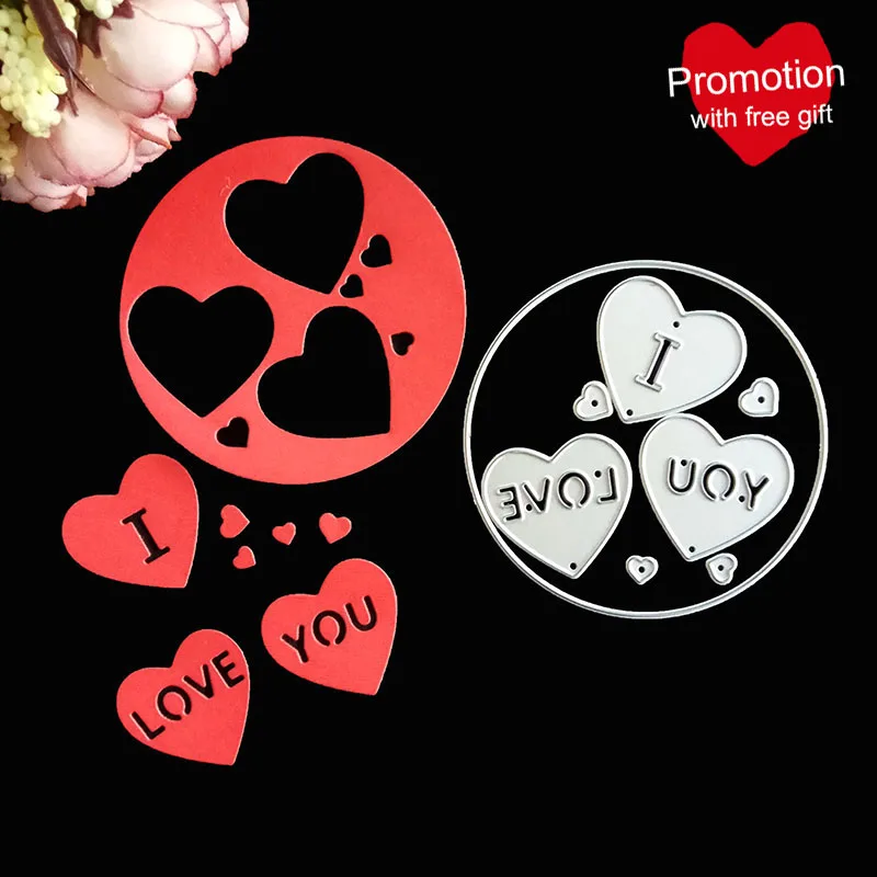 METAL CUTTING DIES I LOVE YOU Hearts die scrapbook PAPER CRAFT card album Die art cutter
METAL CUTTING DIES I LOVE YOU Hearts die scrapbook PAPER CRAFT card album Die art cutter