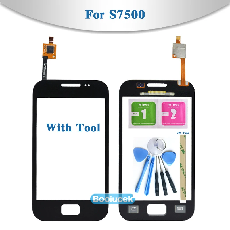 Высокое качество 3 65 "для Samsung Galaxy Ace Plus S7500 GT-S7500 сенсорный экран дигитайзер