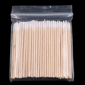 100 Pcs/lot Pointed Wood Cotton Head Tattoo Sticks Dedicated Clean Cotton Swab Stick for Pro Eyebrow Lip tattoo Beauty Makeup
100 Pcs/lot Pointed Wood Cotton Head Tattoo Sticks Dedicated Clean Cotton Swab Stick for Pro Eyebrow Lip tattoo Beauty Makeup