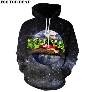 Universe Hamburger Hoodies Sweatshirts Men Hoody Prints Tracksuits 3D Funny Pullover Black Coat Funny S-6XL Drop Ship ZOOTOPBEAR
Universe Hamburger Hoodies Sweatshirts Men Hoody Prints Tracksuits 3D Funny Pullover Black Coat Funny S-6XL Drop Ship ZOOTOPBEAR