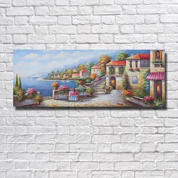 High Quality Hand Painted Oil Painting On Canvas Beautiful Scenery Oil Painting Living Room Wall Pictures no Framed Modern Art
High Quality Hand Painted Oil Painting On Canvas Beautiful Scenery Oil Painting Living Room Wall Pictures no Framed Modern Art