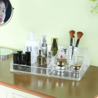 Transparent Creative dressing table, jewelry box, desktop transparent acrylic lipstick box 32*21cm
Transparent Creative dressing table, jewelry box, desktop transparent acrylic lipstick box 32*21cm