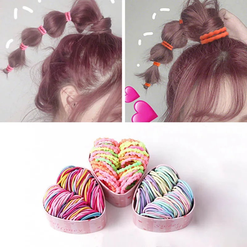 Fashion Candy Color Rubber Ties Ring Elastic Hair Rope 50 Pcs Mini Hair Band Ponytail Holder For Kids Hair Accessories
Fashion Candy Color Rubber Ties Ring Elastic Hair Rope 50 Pcs Mini Hair Band Ponytail Holder For Kids Hair Accessories