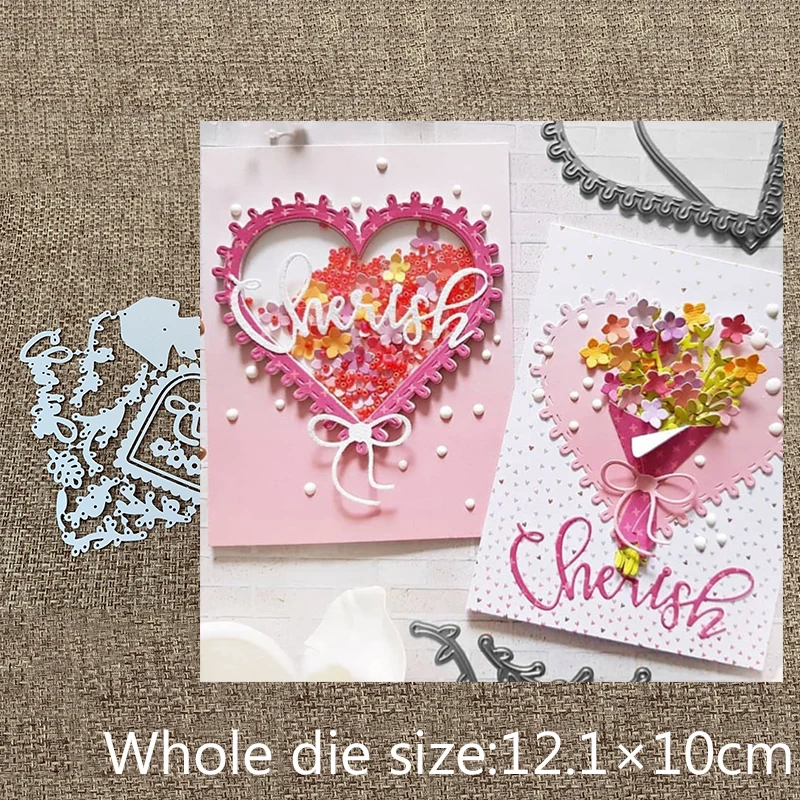 New Design Craft Metal Cutting Dies cut die Flower bouquet cherish heart Scrapbooking Album Paper Card Craft Embossing Die Cuts
New Design Craft Metal Cutting Dies cut die Flower bouquet cherish heart Scrapbooking Album Paper Card Craft Embossing Die Cuts