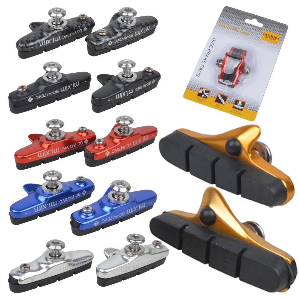 Alloy with Resin 55mm BC-R470VC Road Bike Drawer Type C Brake Pads Cycling Brake Shoes
Alloy with Resin 55mm BC-R470VC Road Bike Drawer Type C Brake Pads Cycling Brake Shoes