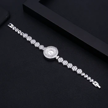 AAA Zircon Elements Leaf Austrian Crystal Bracelet Watch for Wedding Party Fashion Jewelry WOMEN ACCESSORY
AAA Zircon Elements Leaf Austrian Crystal Bracelet Watch for Wedding Party Fashion Jewelry WOMEN ACCESSORY
