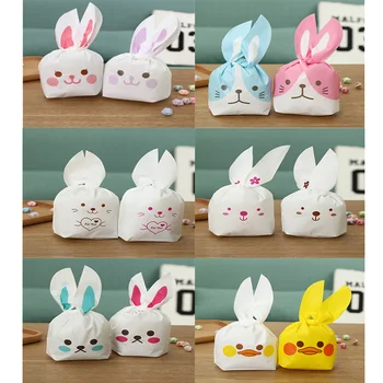 250pcs Large Gift Bag Wedding Cake Box Cute Plastic Rabbit Ear Biscuit Candy Bags Party Food Cookie Packaging
250pcs Large Gift Bag Wedding Cake Box Cute Plastic Rabbit Ear Biscuit Candy Bags Party Food Cookie Packaging