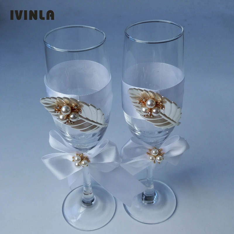 Newest 1 Pearl Leaf Wedding Wine Cup Champagne Toasting Glasses Set Wedding Bridal Shower Gift Wine Cup
Newest 1 Pearl Leaf Wedding Wine Cup Champagne Toasting Glasses Set Wedding Bridal Shower Gift Wine Cup