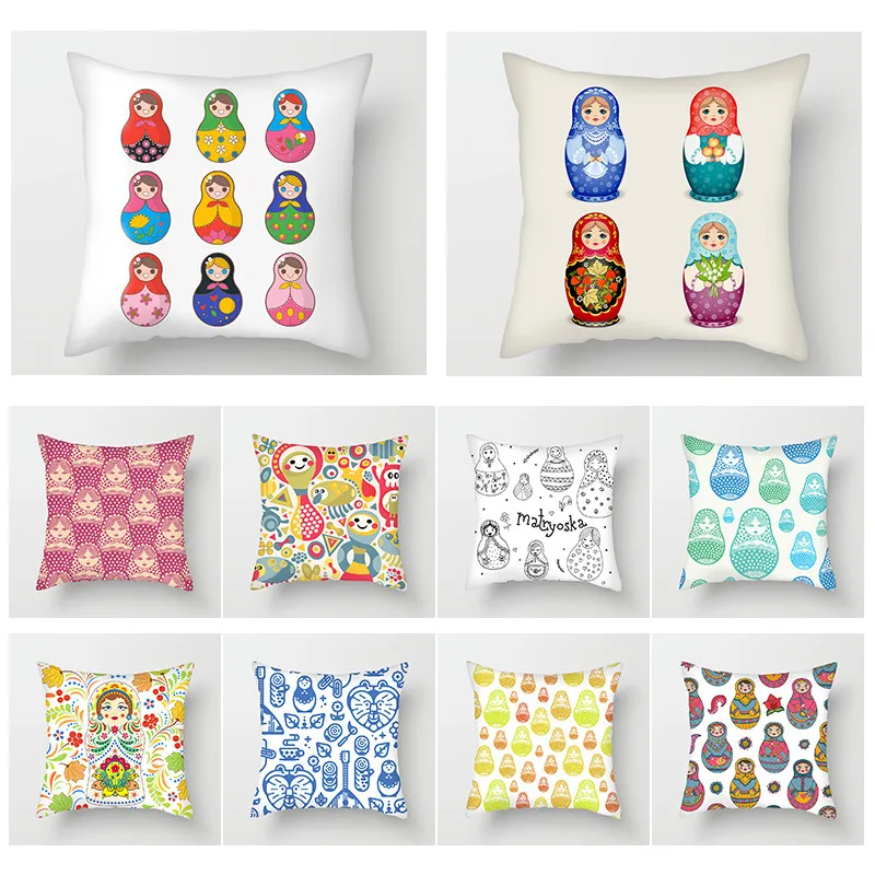 Fuwatacchi Doll Pattern Painting Cushion Cover Simple Modern Decor Throw Pillow Cover Home Sofa Chair Decorative Pillows Case
Fuwatacchi Doll Pattern Painting Cushion Cover Simple Modern Decor Throw Pillow Cover Home Sofa Chair Decorative Pillows Case