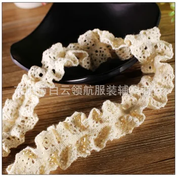 30Yards 25mm 100% Cotton DIY Stretch Lace Trimmings/Ruffle Elastic Lace/Garment Lace Ribbon/Lace Tape/Puntillas De Encajes
30Yards 25mm 100% Cotton DIY Stretch Lace Trimmings/Ruffle Elastic Lace/Garment Lace Ribbon/Lace Tape/Puntillas De Encajes