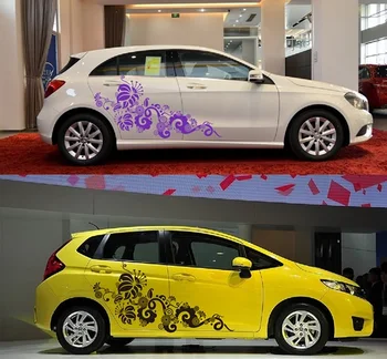 Simple Design Car Charger Floral Car Body Stickers Graceful Butterfly Flower Rattan Waterproof Vinyl Fresh
Simple Design Car Charger Floral Car Body Stickers Graceful Butterfly Flower Rattan Waterproof Vinyl Fresh