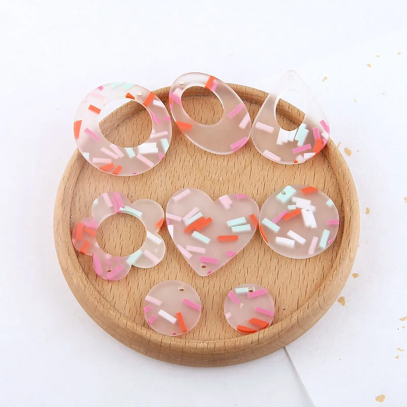 Korean Cute Sweet Flower Heart Round Shap Flatback Resin Cabochon Scrapbooking DIY Handmade Crafts Jewelry Earrings Material
Korean Cute Sweet Flower Heart Round Shap Flatback Resin Cabochon Scrapbooking DIY Handmade Crafts Jewelry Earrings Material