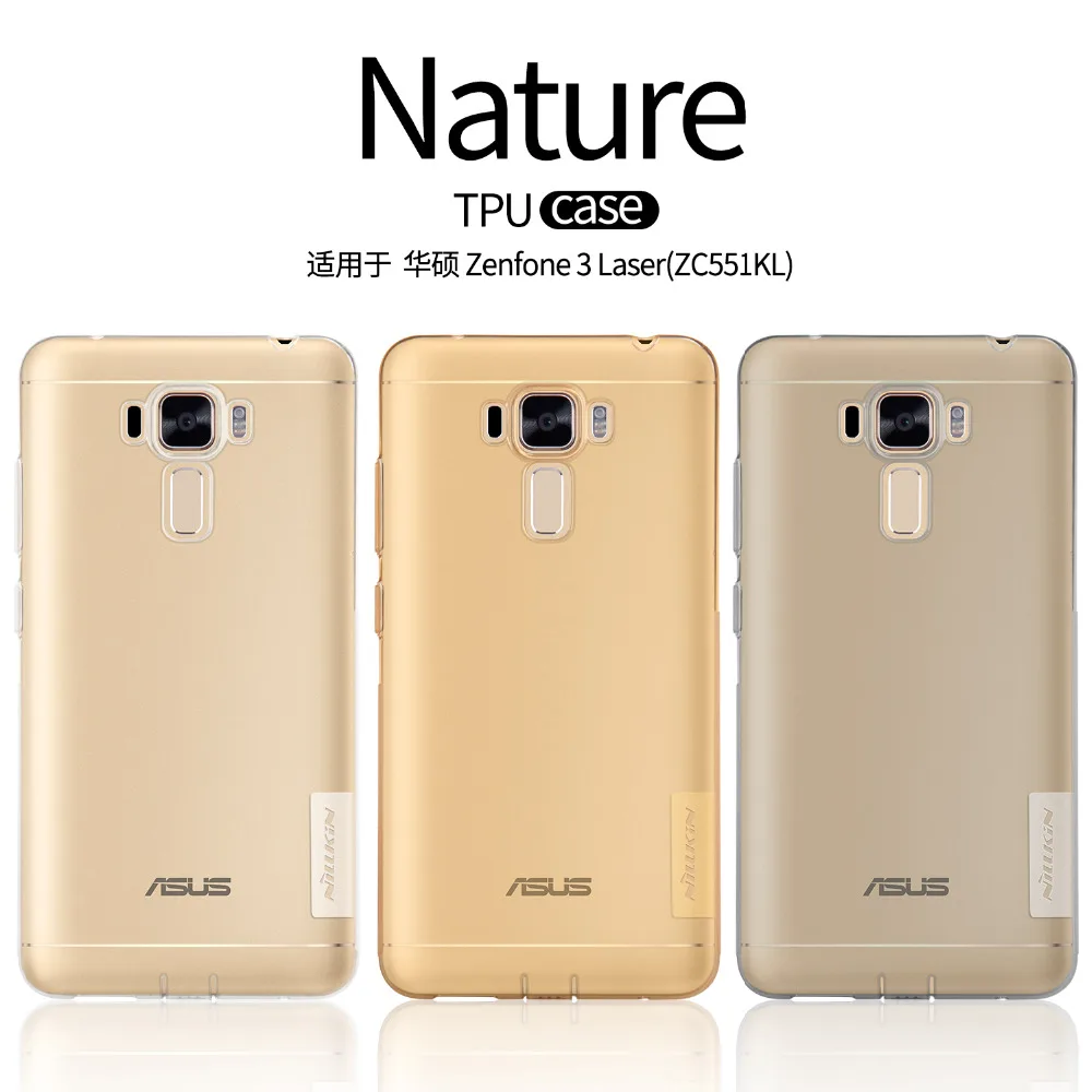 Nillkin Nature TPU case for Asus Zenfone 3 Laser ZC551KL phone case for Asus ZC551KL protective cover soft ultra thin case
Nillkin Nature TPU case for Asus Zenfone 3 Laser ZC551KL phone case for Asus ZC551KL protective cover soft ultra thin case