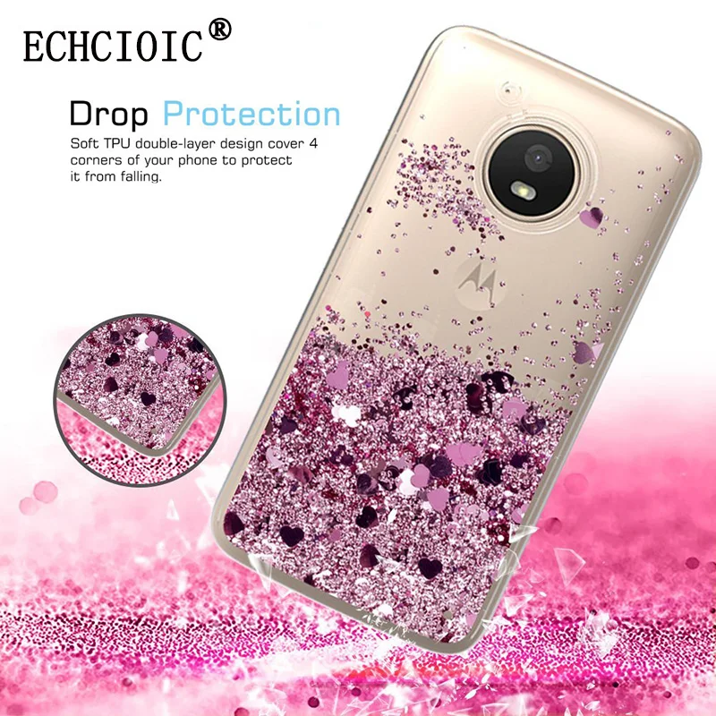 For Motorola Moto E4 / E4 Plus (US Version) Girls Women Liquid Quicksand Bling Cute Clear Soft TPU Silicone Case Back Cover
For Motorola Moto E4 / E4 Plus (US Version) Girls Women Liquid Quicksand Bling Cute Clear Soft TPU Silicone Case Back Cover