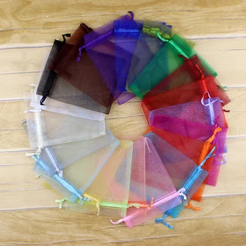 Hot 500pcs Organza Gift Bags 11x16 13x18 15x20 17x23cm Jewelry Drawstrings Bags Wedding Christmas Birthday Gift Package Bags
Hot 500pcs Organza Gift Bags 11x16 13x18 15x20 17x23cm Jewelry Drawstrings Bags Wedding Christmas Birthday Gift Package Bags