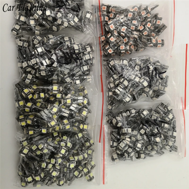 500X T10 Canbus White Blue Red Yellow Pink Green Ice Blue 5smd Car Light W5w 194 168 Error Bulbs DC 12V Wedge Lamp Parking Bulb
500X T10 Canbus White Blue Red Yellow Pink Green Ice Blue 5smd Car Light W5w 194 168 Error Bulbs DC 12V Wedge Lamp Parking Bulb