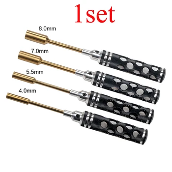 1Set Sleeve Tool 4.0mm 5.5mm 7.0mm 8.0mm Socket Driver Multi-set Tools Screwdriver with Black Hollow Handle for RC Model
1Set Sleeve Tool 4.0mm 5.5mm 7.0mm 8.0mm Socket Driver Multi-set Tools Screwdriver with Black Hollow Handle for RC Model