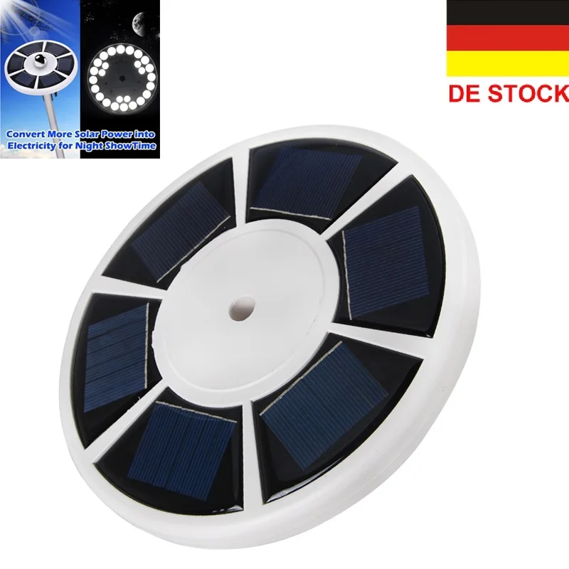 Solar Power work Light 26 LED lamp Flag Pole light Upgraded Flagpole Top Mount For outdoors EU stock
Solar Power work Light 26 LED lamp Flag Pole light Upgraded Flagpole Top Mount For outdoors EU stock