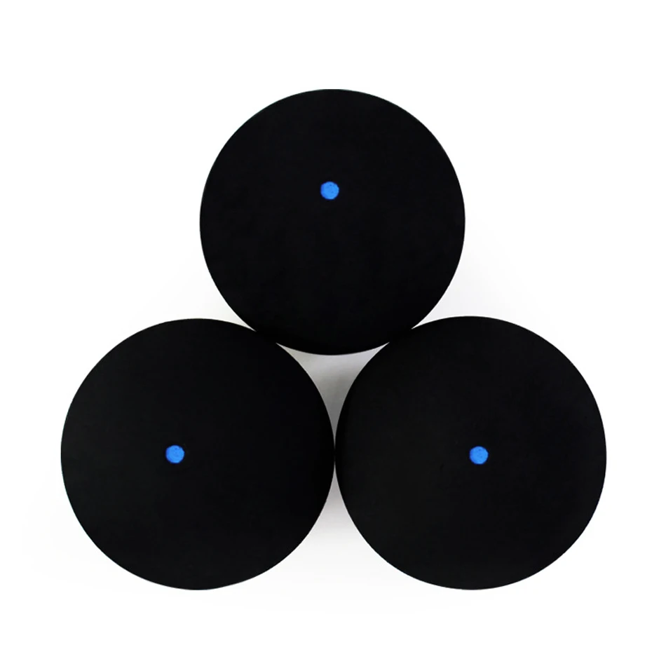 Natural Rubber Blue Dot Squash Balls Training Speed Sport Beginner Bola De Squash Balls Dots Blue Squash Ball Training Balle
Natural Rubber Blue Dot Squash Balls Training Speed Sport Beginner Bola De Squash Balls Dots Blue Squash Ball Training Balle