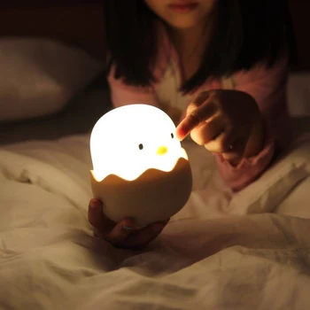 Mini Adjustable Light Sensor Control Bedroom Night Light For Baby Gift Cute Silicone Table Lamp With Egg Shells Lighting Tools
Mini Adjustable Light Sensor Control Bedroom Night Light For Baby Gift Cute Silicone Table Lamp With Egg Shells Lighting Tools