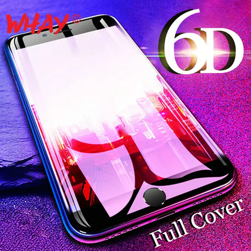 6D Glass For iPhone 11 6 6s 8 Plus XS Tempered Glass Full Cover 3D Case Screen Protector For iPhone 11 Pro Max XR X 6s 7 8 Plus
6D Glass For iPhone 11 6 6s 8 Plus XS Tempered Glass Full Cover 3D Case Screen Protector For iPhone 11 Pro Max XR X 6s 7 8 Plus