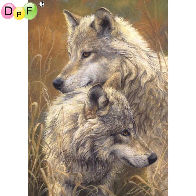 DIY Diamond Painting Needlework animal square Drill Mosaic Diamond embroidery wolf Pattern Decoration Painting
DIY Diamond Painting Needlework animal square Drill Mosaic Diamond embroidery wolf Pattern Decoration Painting